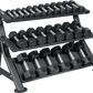 TAG HEX 3-Tier Dumbbell Rack (Holds 10 Pairs)