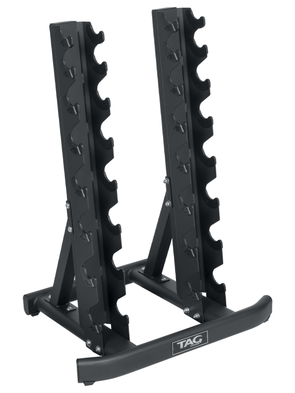 TAG HEX Vertical 8 pair Dumbbell Rack