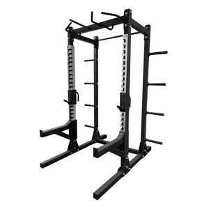 TAG Power Rack W/ Stainless Steel Sleeves; J-Hooks; Spotter Arms; Pull-Ups Handles; Plate Horns