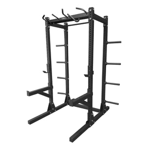 TAG 1/2 Power Rack w/ J-Hooks; Spotter Arms; Pull-Up Handles; Plate Horns
